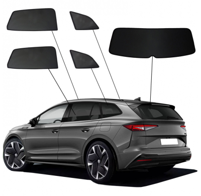 Juego de cortinillas Sunclip valido para Skoda Enyaq iV 2020 (excepto Coupé)