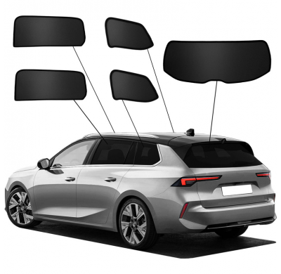 Juego de cortinillas Sunclip apto para Opel Astra L Sportstourer 2021-