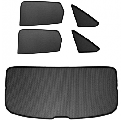 Juego de cortinillas Sunclip apto para Volkswagen Taigo (CS1) 2021-