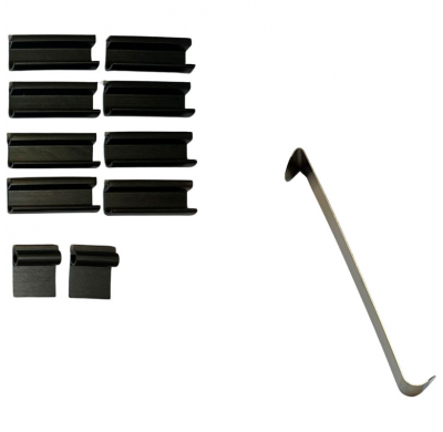 Juego de cortinillas Sunclip apto para Volkswagen Taigo (CS1) 2021-