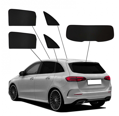 Juego de cortinillas Sunclip adecuado para Mercedes Clase B W247 2019-