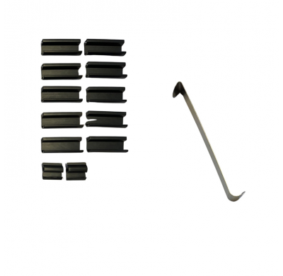 Juego de cortinillas Sunclip apto para Volkswagen Tiguan (5N) 2007-2016