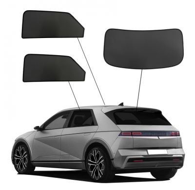 Juego de cortinillas Sunclip adecuado para Hyundai Ioniq 5 (NE) 2020-