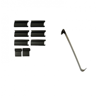 Juego de cortinillas Sunclip adecuado para Hyundai Ioniq 5 (NE) 2020-