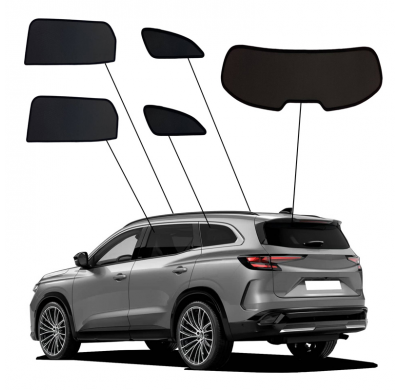 Juego de cortinillas Sunclip apto para Renault Espace VI 2023-