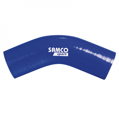 Samco Codo De Silicona 45 Grados - Largo 102mm - ø19mm - Azul