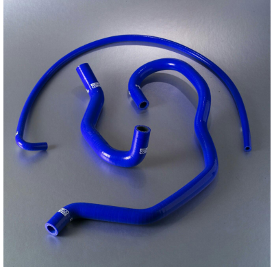 Samco Kit De Tubos Ford Escort Mk4 Rs Turbo 1987-1991 - 3-Piezas - Ancillary - Azul