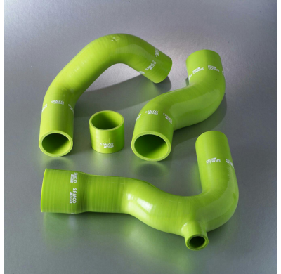 Samco Kit De Tubos Ford Escort Mk4 Rs Turbo 1987-1991 - 4-Piezas - Turbo - With 25mm Dump Valve Spout - Azul