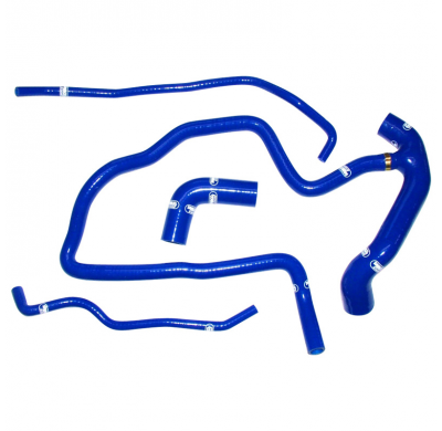 Samco Kit De Tubos Opel Corsa C 1.2 16v Excl. Twinport 2000-2008 - 4-Piezas - Cooling - Azul