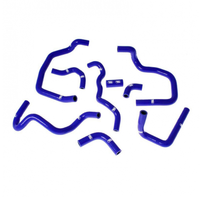 Samco Kit De Tubos Subaru Impreza Turbo Gr Version 10 2008-2013 - 9-Piezas - Breather Hose Kit - Azul