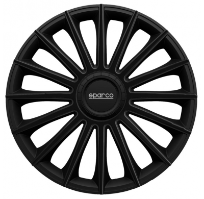 Juego De Tapacubos Sparco Wheels Torino 13-Pulgadas Negro Sparco Wheels