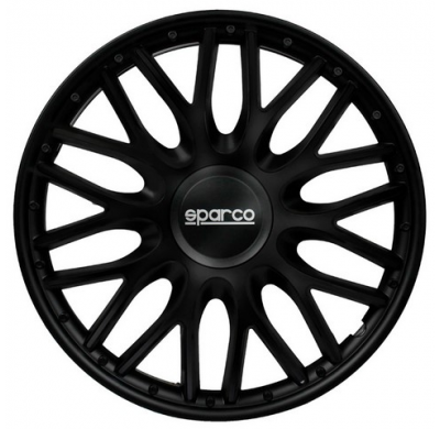 Juego Tapacubos Deportivos Sparco Roma 15-Inch Black
