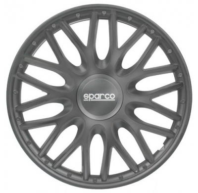 Juego Tapacubos Deportivos Sparco Roma 15-Inch Grey