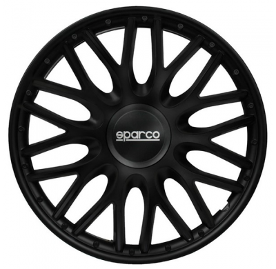 Juego Tapacubos Deportivos Sparco Roma 16-Inch Black