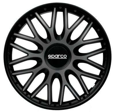 Juego Tapacubos Deportivos Sparco Roma 16-Inch Grey/Black