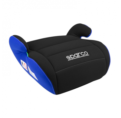 Asiento elevador para niños Sparco F100KI Negro/Azul i-Size 125-150cm (ECE-R129/03)