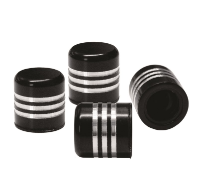 Simoni Racing Tapones Valvula - Black + Aluminum Rings Simoni Racing