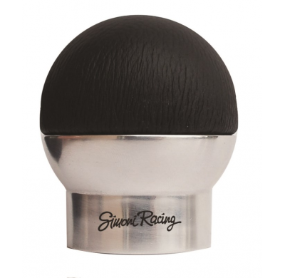 Simoni Racing Pomo Cambio Special College - Chrome/Black Leather (for Backing Interlock) Simoni Racing