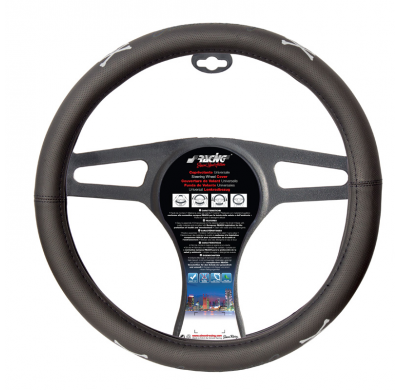 Simoni Racing Funda De Volante Skull - 37-39cm - Negro