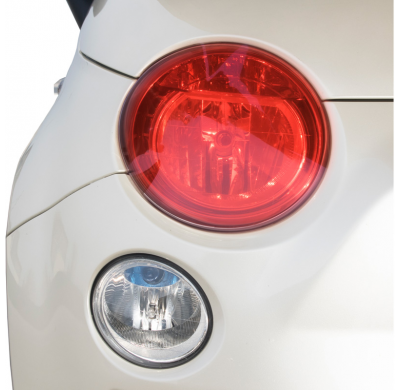 Simoni Racing Lamina Adhesiva Faros-Pilotos-Antinieblas  - Rojo - 60x100 Cm