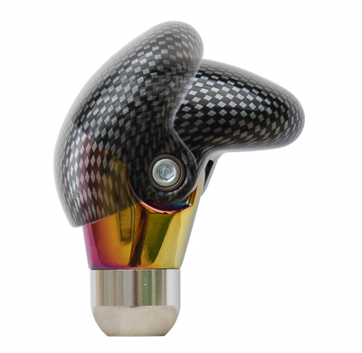 Simoni Racing Pomo Cambio Shake - Rainbow Aluminim + Carbon
