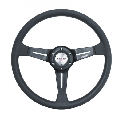 Simoni Racing Cubrevolante Slag 350mm - Negro Pu