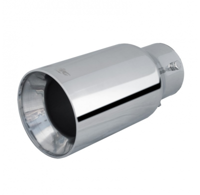 Cola De Escape Simoni Racing Redonda/Straight Inox - ø90xl185mm - Installation 34-59mm