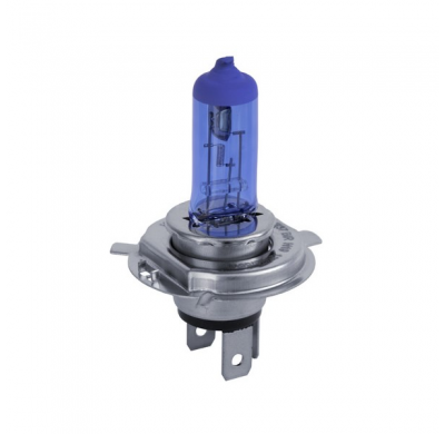 Simoni Racing Halogen Bulbs 'Blue Ice Racing' H19 (Pu43t-3) (4200k) 12v/60-55w, Set De 2 Piezas Ece-R37