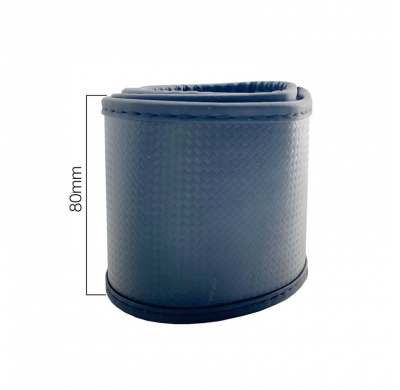 Funda Volante Simoni Racing Carbon Look - 37-39cm - Negro