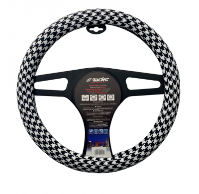 Volante Simoni Racing Pied de Poule - 37-39cm - Textil