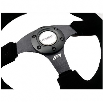 Volante Simoni Racing Defender 330mm - Black Suede