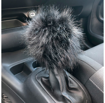 Funda De Pomo De Simoni Racing Gear Furffy Fur - Negro