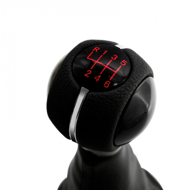 Pomo de cambio de marchas Simoni Racing OEM apto para Mini Cooper, Clubman y Countryman F54/55/56/60 - Negro incl. Patrón de cam