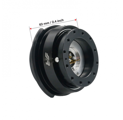 Liberación rápida Simoni Racing / Espacio para bujes de volante - Longitud 63 mm