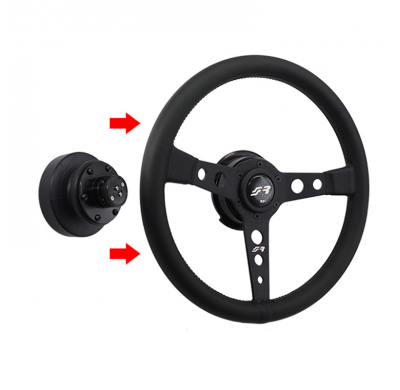 Liberación rápida Simoni Racing / Espacio para bujes de volante - Longitud 63 mm