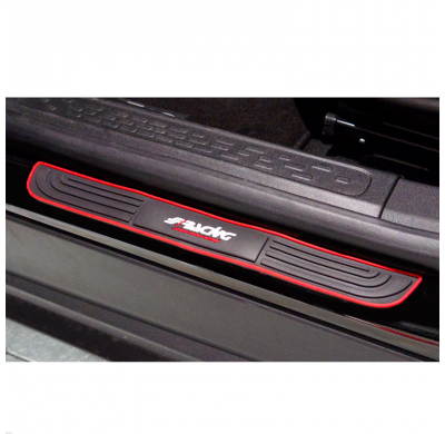 Simoni Racing Protectores De Umbral De Puerta De Goma Sracing - 365x40mm - Juego De 2 Piezas