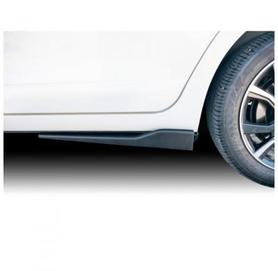 Simoni Racing Set Faldones Laterales Universales 'Wings' - Set De 2 Piezas - Abs Black