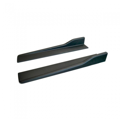 Simoni Racing Set Faldones Laterales Universales 'Wings' - Set De 2 Piezas - Abs Black