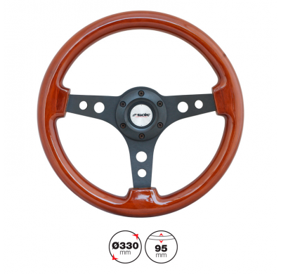 Volante Simoni Racing Tammy 330mm - Echt Real Wood