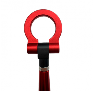 Enganche de remolque Simoni Racing - Metal - Rojo - Longitud 23,7 cm - 300 g