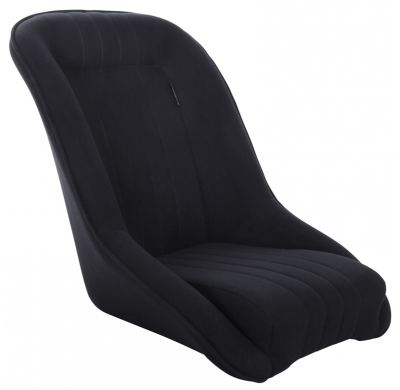 Asiento Deportivo Autostyle 'Classic' - Negro - Respaldo No Reclinable - Incl. Guías Universales