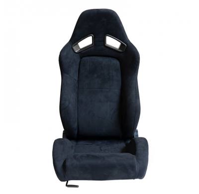 Asiento Deportivo 'Lh' - Negro - Respaldo Reclinable Por Ambos Lados - Incluye Guias Universales