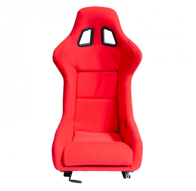 Asiento Deportivo 'Mo' - Rojo - Respaldo De Fibra De Vidrio No Reclinable