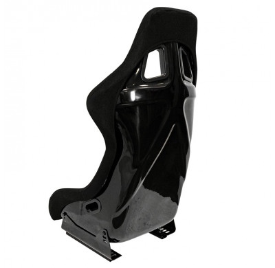 Asiento Deportivo 'Mo' - Negro - Respaldo De Fibra De Vidrio No Reclinable