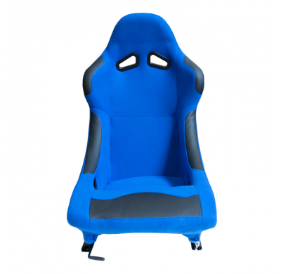 Asiento Deportivo 'Bw' - Azul - Respaldo No Reclinable -Incluye Guias Universales