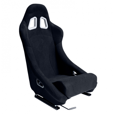 Asiento Deportivo 'Bh' - Negro - Respaldo No Reclinable - Incluye Guias Universales