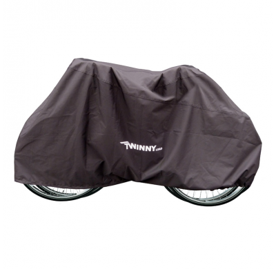 Twinnyload Funda Bicicleta Negro - 2 Bicycles