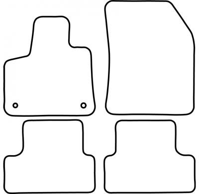 Alfombrillas De Coche Opel Grandland X 2017-