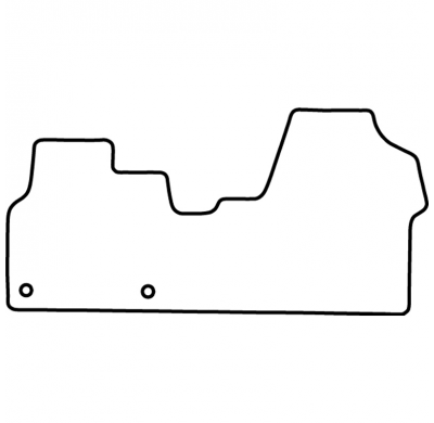 Set Alfombrillas Para Coche Peugeot Expert 2017- (Sólo Delante)