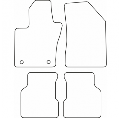 Juego De Alfombrillas Para Alfa Romeo Tonale 2022-